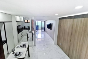 PARADISE DELUXE- Apartamento de luxo em Hotel 4 estrelas - melhor vista de ponta negra